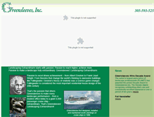 Tablet Screenshot of greensleevesinc.com